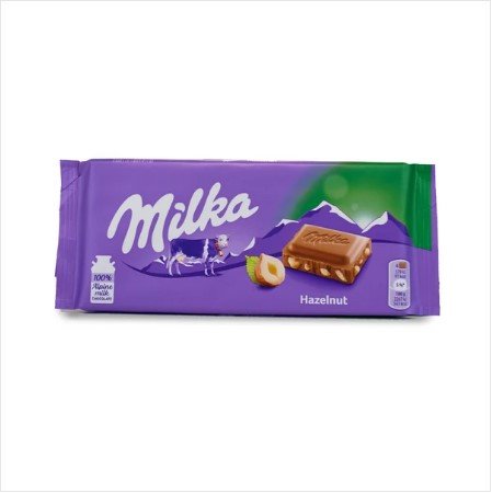 Milka Hazelnut Bar – 100g – Treat Box Canada